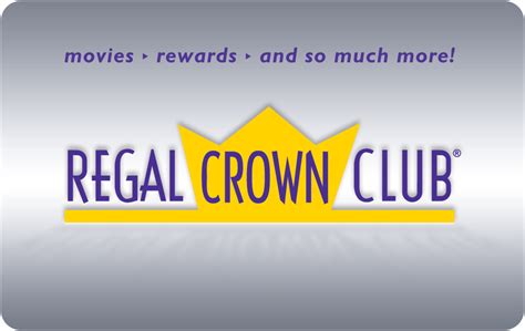 Regal crown club - General Information: The Regal Crown Club® The Popcorn Factory® Click or Treat Prize Sweepstakes (the “Sweepstakes”), sponsored by Regal Entertainment Group (“Sponsor”), begins at 12:01 a.m. Eastern Standard Time on 10/5/2023 and ends at 11:59 p.m. Eastern Standard Time on 10/11/2023 (the “Promotion Period”). No purchase is ...